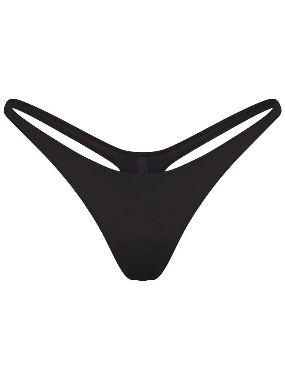 Skims Swim Thong Onyx Size Small